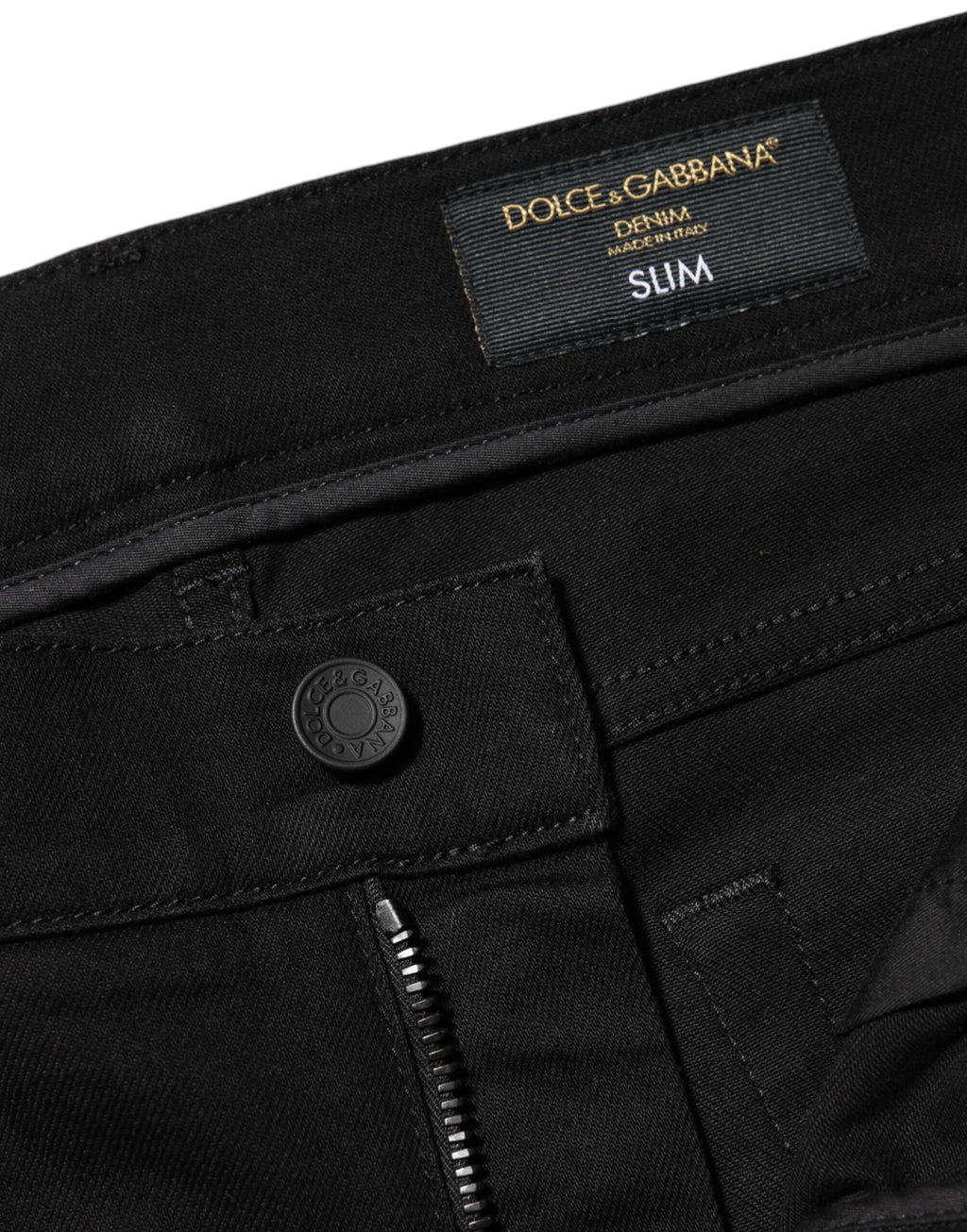 Black Cotton Mid Waist Skinny Men Denim Jeans