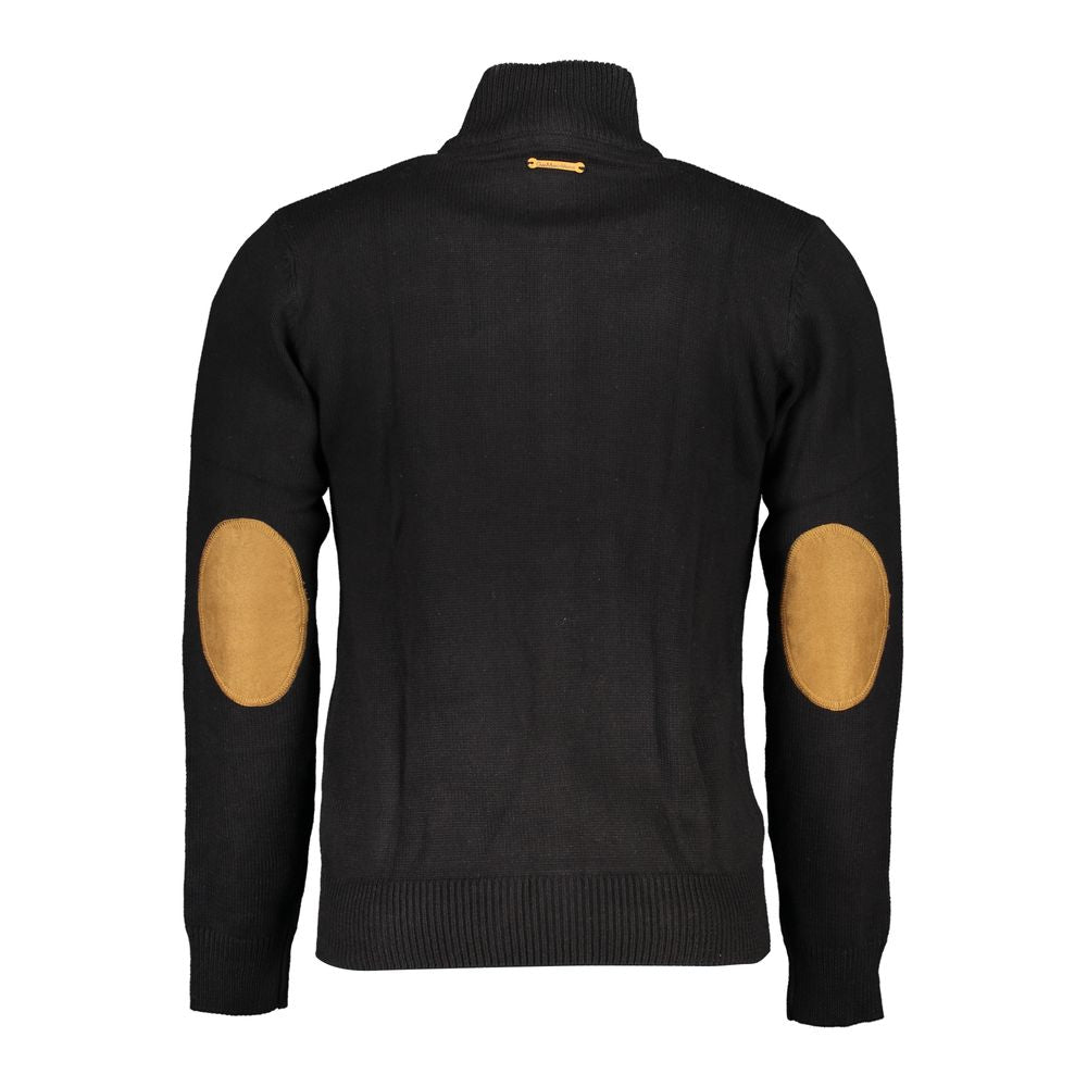 Black Cotton Sweater