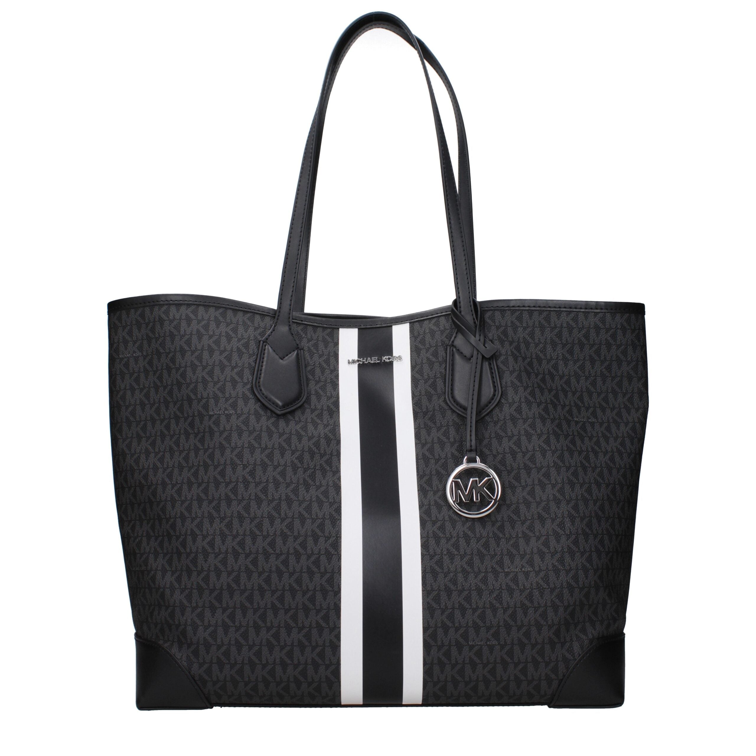 Black Fabric Shoulder Bags