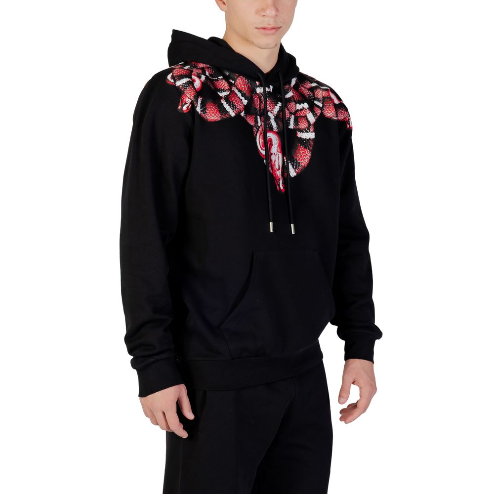 Black Cotton Hoody
