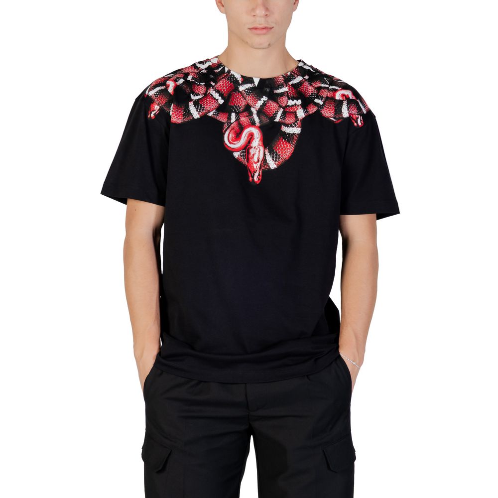 Black Cotton T-Shirt