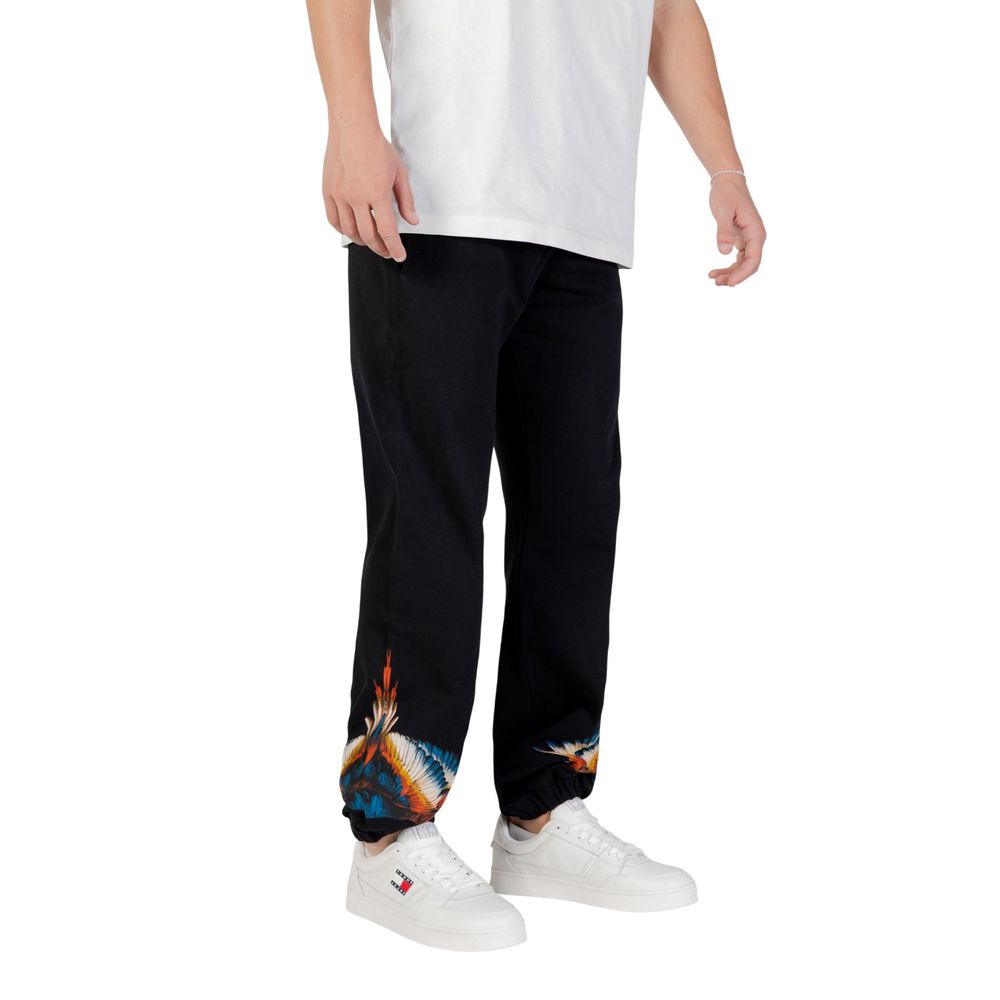 Black Cotton Joggers Workout Pant