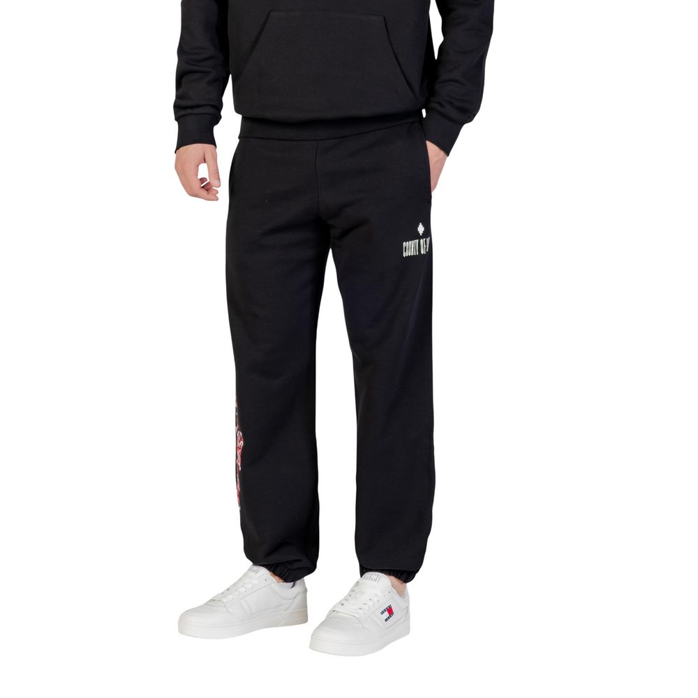 Black Cotton Joggers Workout Pant