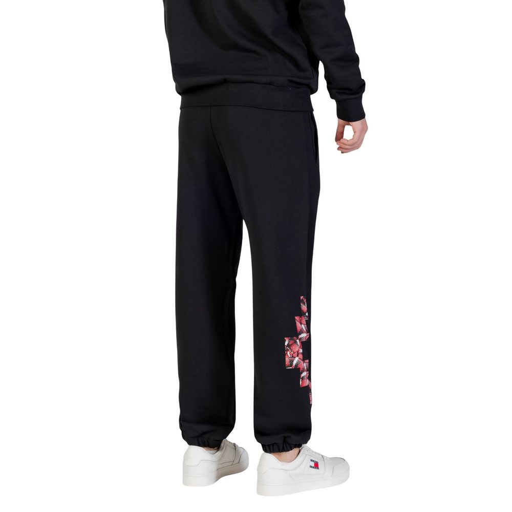 Black Cotton Joggers Workout Pant