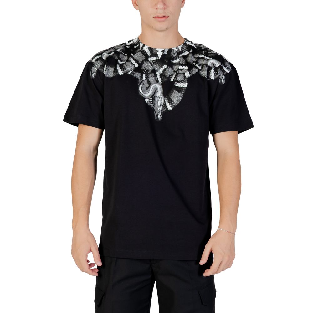 Black Cotton T-Shirt