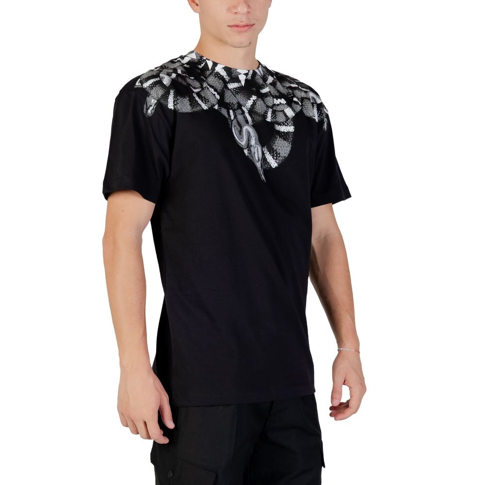 Black Cotton T-Shirt